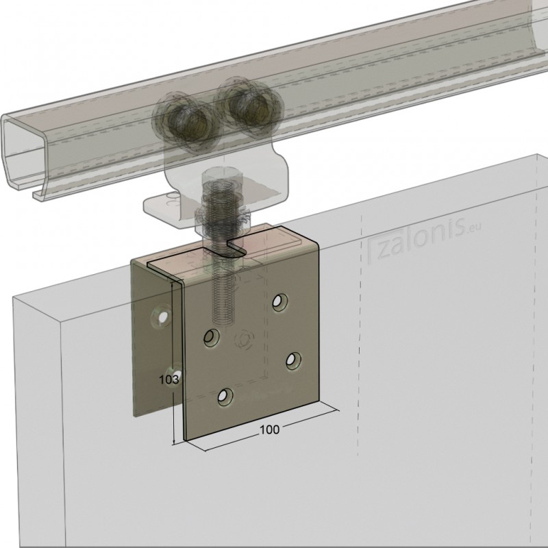 FOLDING PLATE H23 ADJUSTABLE-SLIDING SHEETS ( UP TO 170KG )